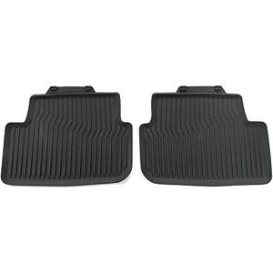 Audi 82A061511041 gumové rohože 2X vzadu originální gumové rohože rohože do každého počasí, černé Audi 82A061511041 gumové rohože 2X vzadu originální gumové rohože rohože do každého počasí, černé