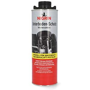 Nigrin Ochrana podkladu, nádoba na pistoli, chrání podlahu vozidla a karoserie, 1000 ml Nigrin Ochrana podkladu, nádoba na pistoli, chrání podlahu vozidla a karoserie, 1000 ml