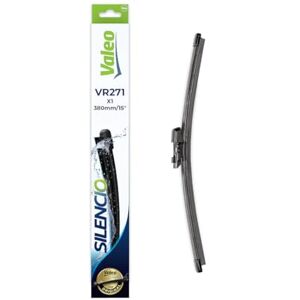 Valeo Silencio plochý stěrač VR271 zadní 380 mm originální náhrada 1 lišta stěrače 574602 Valeo Silencio plochý stěrač VR271 zadní 380 mm originální náhrada 1 lišta stěrače 574602