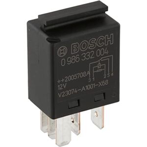 Bosch 0986332004 Mini relé 12 V 60 A, IP5K4, provozní teplota -40° C až 85° C, relé spínače, 4 piny Bosch 0986332004 Mini relé 12 V 60 A, IP5K4, provozní teplota -40° C až 85° C, relé spínače, 4 piny