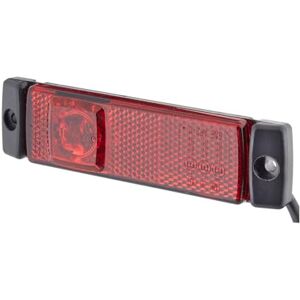 HELLA 2TM 008 645-941 omezovací světlo LED 24V nástavba/šroubové připojení barva světelného panelu: červená Barva LED světla: červená kabel: 5000 mm vzadu HELLA 2TM 008 645-941 omezovací světlo LED 24V nástavba/šroubové připojení barva světelného panelu: červená Barva LED světla: červená kabel: 5000 mm vzadu