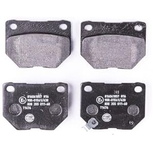 HELLA PAGID 8DB 355 011-601 sada brzdových destiček T1476 tloušťka/síla: 15. 8mm brzdový systém: Akebono s akustickým varováním opotřebení pro mj. SUBARU HELLA PAGID 8DB 355 011-601 sada brzdových destiček T1476 tloušťka/síla: 15. 8mm brzdový systém: Akebono s akustickým varováním opotřebení pro mj. SUBARU