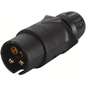 HELLA 8JA 002 263-031 konektor 24V 3pólový konektor: šroubovací kontakt černý HELLA 8JA 002 263-031 konektor 24V 3pólový konektor: šroubovací kontakt černý