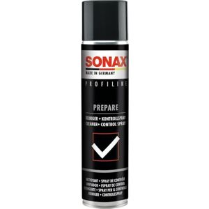 SONAX PROFILINE Prepare (400 ml) speciální směs rozpouštědel pro efektivní odstraňování mastných a olejových filmů na lacích vozidel č. výr. 02373000 SONAX PROFILINE Prepare (400 ml) speciální směs rozpouštědel pro efektivní odstraňování mastných a olejových filmů na lacích vozidel č. výr. 02373000