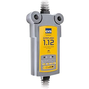 GYS Nabíječka 12 V pro motocykly, Jet lyže, motorová sportovní vozidla a sekačky na trávu, FLASH 1.12 GYS Nabíječka 12 V pro motocykly, Jet lyže, motorová sportovní vozidla a sekačky na trávu, FLASH 1.12