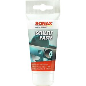 SONAX Brusná pasta (75 ml) bez silikonu s vysokým podílem brusného prostředku k broušení zvětralých a poškrábaných vrstev laku č. výr. 03201000 SONAX Brusná pasta (75 ml) bez silikonu s vysokým podílem brusného prostředku k broušení zvětralých a poškrábaných vrstev laku č. výr. 03201000