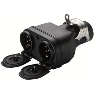 HELLA 8JA 005 952-061 Adapter, Steckdose 24V Stecker: 15<-->7/7 Kabel: 155mm HELLA 8JA 005 952-061 Adapter, Steckdose 24V Stecker: 15<-->7/7 Kabel: 155mm