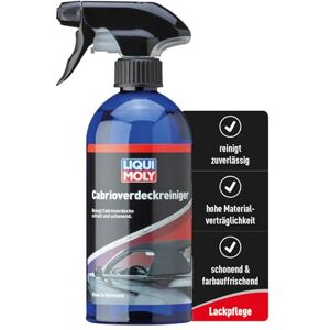 Liqui Moly Cabrioverový čistič krytu, č. výr. 1593 I 500 ml Cabrio čistič na zakrytí proti povětrnostním vlivům I Odstraňuje skvrny od oleje a tuku, saze, ptačí trus, hmyz a nečistoty I na zakrytí z Liqui Moly Cabrioverový čistič krytu, č. výr. 1593 I 500 ml Cabrio čistič na zakrytí proti povětrnostním vlivům I Odstraňuje skvrny od oleje a tuku, saze, ptačí trus, hmyz a nečistoty I na zakrytí z