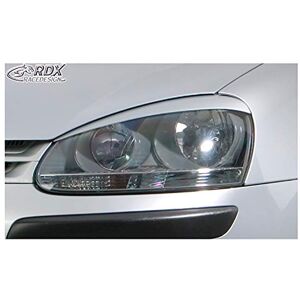 RDX Racedesign Kryty světlometů Volkswagen Golf V 2003-2008 & Jetta 2005-2010 (ABS), nelakované RDX Racedesign Kryty světlometů Volkswagen Golf V 2003-2008 & Jetta 2005-2010 (ABS), nelakované