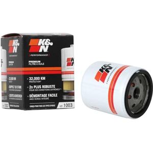 K&N Olejový filtr patrona 68 x 84 mm kompatibilní s Toyota, Scion, Suzuki, Pontiac, Chevrolet, Nissan, Daihatsu (HP-1003), bílá K&N Olejový filtr patrona 68 x 84 mm kompatibilní s Toyota, Scion, Suzuki, Pontiac, Chevrolet, Nissan, Daihatsu (HP-1003), bílá