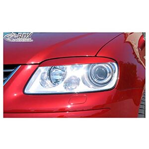 RDX Racedesign Kryty světlometů Volkswagen Touran 1T 2003-2006 & Caddy 2004-2010 (ABS), RDSB063, nelakované RDX Racedesign Kryty světlometů Volkswagen Touran 1T 2003-2006 & Caddy 2004-2010 (ABS), RDSB063, nelakované