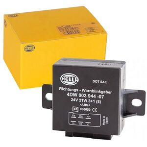 HELLA 4DW 003 944-071 Blikač 24 V 6pólový nástavec/šroubovaný elektronický s držákem HELLA 4DW 003 944-071 Blikač 24 V 6pólový nástavec/šroubovaný elektronický s držákem