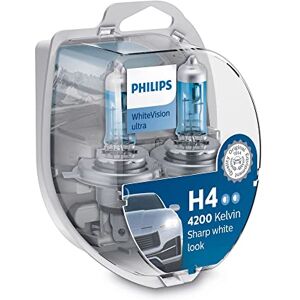 Philips 12342WVUSM WhiteVision Ultra Xenon Effect H4, světlomet, 4 200K, dvojitá sada, sada 2 Philips 12342WVUSM WhiteVision Ultra Xenon Effect H4, světlomet, 4 200K, dvojitá sada, sada 2