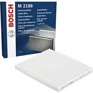 Bosch M2188 standardní interiérový filtr filtruje pyl a prach náhradní filtr pro lepší kvalitu vzduchu v interiéru vozidla Bosch M2188 standardní interiérový filtr filtruje pyl a prach náhradní filtr pro lepší kvalitu vzduchu v interiéru vozidla