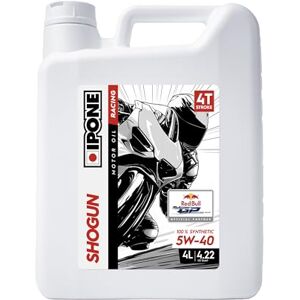 IPONE Motoröl 4-Takt-Motorrad Stroke 4 5W40-100% Synthetisch mit Estern Leistungsoptimierung 4L-Kanister IPONE Motoröl 4-Takt-Motorrad Stroke 4 5W40-100% Synthetisch mit Estern Leistungsoptimierung 4L-Kanister