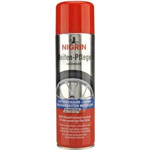 Nigrin Pěnový čistič pneumatik 500 ml, chrání pneumatiky před UV zářením, nečistotami a solí, zabraňuje předčasnému stárnutí a zkřehnutí pneumatik Nigrin Pěnový čistič pneumatik 500 ml, chrání pneumatiky před UV zářením, nečistotami a solí, zabraňuje předčasnému stárnutí a zkřehnutí pneumatik