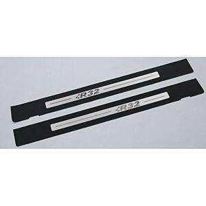 Volkswagen Original Golf 4 (1J) R32 Einstiegsfolien Set *** 4-Türer *** Tuning Einstiegsleisten Trittleisten 2x Schutzfolie (vorn) schwarz silber Volkswagen Original Golf 4 (1J) R32 Einstiegsfolien Set *** 4-Türer *** Tuning Einstiegsleisten Trittleisten 2x Schutzfolie (vorn) schwarz silber