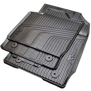 Audi 8X1061501A041 Gummi Fußmatten 2X Gummimatten Allwetterfußmatten, schwarz, mit A1 Schriftzug Audi 8X1061501A041 Gummi Fußmatten 2X Gummimatten Allwetterfußmatten, schwarz, mit A1 Schriftzug