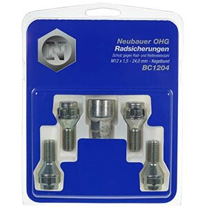 Lampa BC1204 Bezpečnostní čep proti krádeži kola M12x1,5, kuželové sedlo, délka dříku 24,0 mm, velikost klíče 17 mm /19 mm Lampa BC1204 Bezpečnostní čep proti krádeži kola M12x1,5, kuželové sedlo, délka dříku 24,0 mm, velikost klíče 17 mm /19 mm