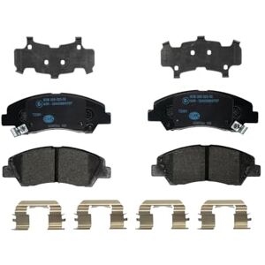 HELLA PAGID 8DB 355 023-001 sada brzdových destiček T2391 tloušťka/síla: 16. 7mm brzdový systém: Mando s akustickým varováním opotřebení mimo jiné HYUNDAI HELLA PAGID 8DB 355 023-001 sada brzdových destiček T2391 tloušťka/síla: 16. 7mm brzdový systém: Mando s akustickým varováním opotřebení mimo jiné HYUNDAI