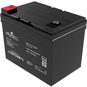 Offgridtec AGM 32Ah 20HR 12V solární baterie VRLA, hlubokocyklická AGM paměť pro solární a hybridní zařízení, šroubovací terminály M6, nízké samovybíjení, bezúdržbová, zabezpečená proti protékání Offgridtec AGM 32Ah 20HR 12V solární baterie VRLA, hlubokocyklická AGM paměť pro solární a hybridní zařízení, šroubovací terminály M6, nízké samovybíjení, bezúdržbová, zabezpečená proti protékání