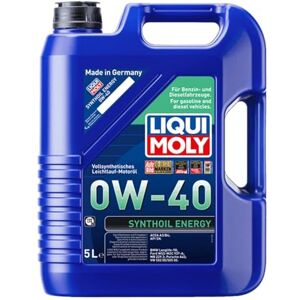 Liqui Moly Synthoil Energy 0W-40 5 L plně syntetický motorový olej výr. č.: 1361 Liqui Moly Synthoil Energy 0W-40 5 L plně syntetický motorový olej výr. č.: 1361