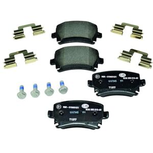 HELLA PAGID 8DB 355 010-601 Sada brzdových destiček T1377 tloušťka/síla: 17. 2mm brzdový systém: Lucas připraveno pro výstražné ukazatele opotřebení mimo jiné AUDI / SEAT / ŠKODA HELLA PAGID 8DB 355 010-601 Sada brzdových destiček T1377 tloušťka/síla: 17. 2mm brzdový systém: Lucas připraveno pro výstražné ukazatele opotřebení mimo jiné AUDI / SEAT / ŠKODA