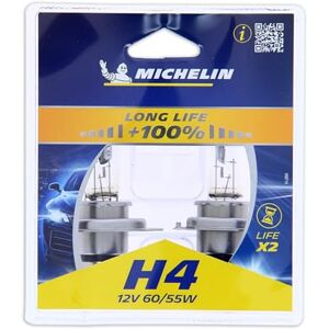 Michelin 008714 2 Stück H4 Life+50% 60/55W Michelin 008714 2 Stück H4 Life+50% 60/55W