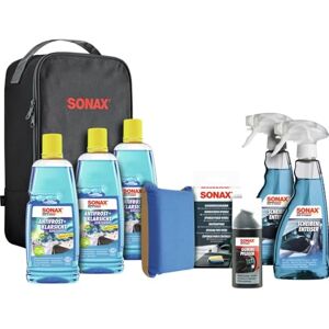 SONAX Zimní sada (8dílná) topfit, chráněná a šetrná díky chladnému ročnímu období s vysoce kvalitními produkty pro péči o auto č. výr. 07651410 SONAX Zimní sada (8dílná) topfit, chráněná a šetrná díky chladnému ročnímu období s vysoce kvalitními produkty pro péči o auto č. výr. 07651410