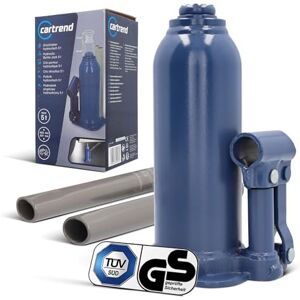 Cartrend hydraulický zvedák, zvedák, razníkový zvedák, nosnost až 5000 kg, vyrobeno z kvalitní oceli, modrý Cartrend hydraulický zvedák, zvedák, razníkový zvedák, nosnost až 5000 kg, vyrobeno z kvalitní oceli, modrý