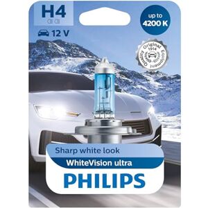 Philips 12342WVUB1 WhiteVision Ultra Xenon Effect H4 světlomet, 4 200 K, jednoduchý blister Philips 12342WVUB1 WhiteVision Ultra Xenon Effect H4 světlomet, 4 200 K, jednoduchý blister