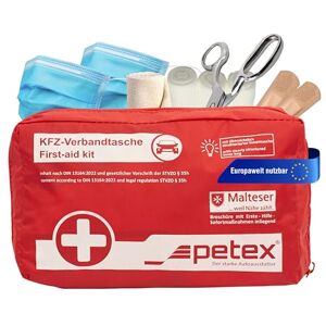 Petex 43930012 Lékárnička Obsah podle DIN 13164, červená Petex 43930012 Lékárnička Obsah podle DIN 13164, červená