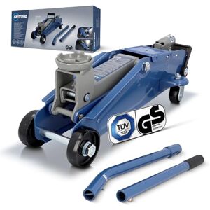 Cartrend Hydraulický pojízdný vozový zvedák, nosnost až 2t, 135–342 mm, pojízdný zvedák pro auto a malé dodávky, zvedák pro dům a dílnu, vyrobený z kvalitní oceli Cartrend Hydraulický pojízdný vozový zvedák, nosnost až 2t, 135–342 mm, pojízdný zvedák pro auto a malé dodávky, zvedák pro dům a dílnu, vyrobený z kvalitní oceli