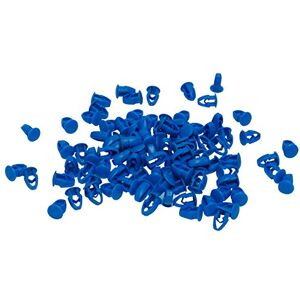 Cora 000116017-Set 100 Elemente de fixation für Nummernschilder, blau Cora 000116017-Set 100 Elemente de fixation für Nummernschilder, blau