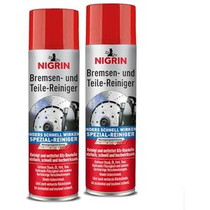 Nigrin Čistič brzd, čistič dílů motoru, k odmašťování dílů brzd, motoru a strojů, balení po 2 kusech 500 ml sprej Nigrin Čistič brzd, čistič dílů motoru, k odmašťování dílů brzd, motoru a strojů, balení po 2 kusech 500 ml sprej