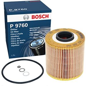 Bosch P9760 Olejový filtr pro auta odděluje saze a kovové částice od motorového oleje umožňuje spolehlivé mazání motoru Bosch P9760 Olejový filtr pro auta odděluje saze a kovové částice od motorového oleje umožňuje spolehlivé mazání motoru