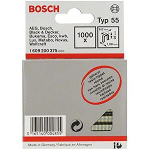 Bosch 1000 x úzká zádová svorka, povrchová úprava pryskyřicí, typ 55 (délka 28 mm, profesionální příslušenství bezdrátová sešívačka, ruční sponka) Bosch 1000 x úzká zádová svorka, povrchová úprava pryskyřicí, typ 55 (délka 28 mm, profesionální příslušenství bezdrátová sešívačka, ruční sponka)