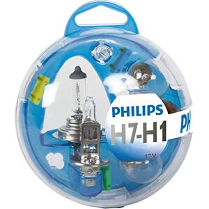 Philips 55720EBKM Sada náhradních žárovek Essential Box H1 / H7 Philips 55720EBKM Sada náhradních žárovek Essential Box H1 / H7