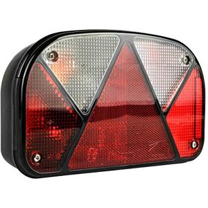 LAS 10134 zadní světlo přívěs MULTIPOINT 2, vlevo, s osvětlením registrační značky LAS 10134 zadní světlo přívěs MULTIPOINT 2, vlevo, s osvětlením registrační značky