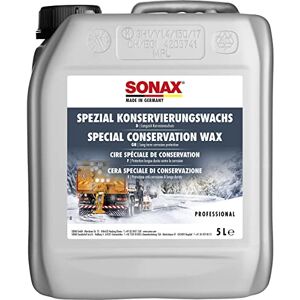 SONAX Speciální konzervační vosk (5 litrů) transparentní, sprej odolný vůči soli a stříkající vodě č. výr. 04855050 SONAX Speciální konzervační vosk (5 litrů) transparentní, sprej odolný vůči soli a stříkající vodě č. výr. 04855050