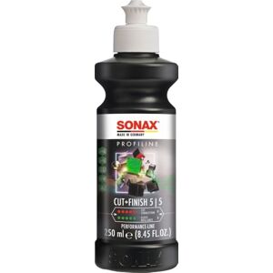 SONAX PROFILINE Cut+Finish (250 ml) Jednostupňový lesk s lesklým povrchem pro střední podmínky poškrábání, č. výr. 02251410 SONAX PROFILINE Cut+Finish (250 ml) Jednostupňový lesk s lesklým povrchem pro střední podmínky poškrábání, č. výr. 02251410