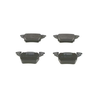 Bosch BP489 Auto Bremsbeläge hinten -Qualität für leises Bremsen mit wenig Staub ECE-R90 zertifiziert kupferfrei 1 Set mit 4 Bremsbelägen Bosch BP489 Auto Bremsbeläge hinten -Qualität für leises Bremsen mit wenig Staub ECE-R90 zertifiziert kupferfrei 1 Set mit 4 Bremsbelägen