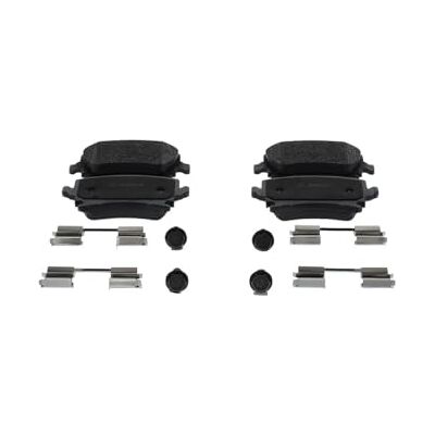 Bosch BP962 Auto Bremsbeläge hinten -Qualität für leises Bremsen mit wenig Staub ECE-R90 zertifiziert kupferfrei 1 Set mit 4 Bremsbelägen Mit Zubehör Bosch BP962 Auto Bremsbeläge hinten -Qualität für leises Bremsen mit wenig Staub ECE-R90 zertifiziert kupferfrei 1 Set mit 4 Bremsbelägen Mit Zubehör