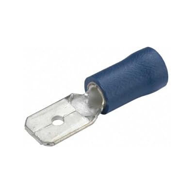 HELLA 8KW 044 288-812 Kabelová spojka modrá od: 1. 5mm² do: 2. 5mm² plochá zástrčka 6,3 x 0,8 sada množství: 15 HELLA 8KW 044 288-812 Kabelová spojka modrá od: 1. 5mm² do: 2. 5mm² plochá zástrčka 6,3 x 0,8 sada množství: 15