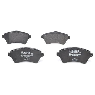 Bosch BP432 Auto Bremsbeläge vorne -Qualität für weniger Bremsgeräusche und Bremsstaub ECE-R90 zertifiziert kupferfrei 1 Set mit 4 Bremsbelägen Mit Zubehör Bosch BP432 Auto Bremsbeläge vorne -Qualität für weniger Bremsgeräusche und Bremsstaub ECE-R90 zertifiziert kupferfrei 1 Set mit 4 Bremsbelägen Mit Zubehör