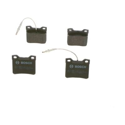 Bosch BP536 Auto Bremsbeläge hinten -Qualität für leises Bremsen mit wenig Staub ECE-R90 zertifiziert kupferfrei 1 Set mit 4 Bremsbelägen Bosch BP536 Auto Bremsbeläge hinten -Qualität für leises Bremsen mit wenig Staub ECE-R90 zertifiziert kupferfrei 1 Set mit 4 Bremsbelägen