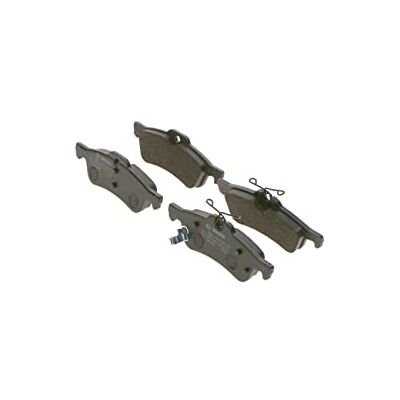 Bosch BP1041 Auto Bremsbeläge hinten -Qualität für leises Bremsen mit wenig Staub ECE-R90 zertifiziert kupferfrei 1 Set mit 4 Bremsbelägen Bosch BP1041 Auto Bremsbeläge hinten -Qualität für leises Bremsen mit wenig Staub ECE-R90 zertifiziert kupferfrei 1 Set mit 4 Bremsbelägen