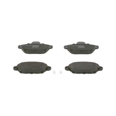Bosch BP571 Auto Bremsbeläge vorne -Qualität für leises Bremsen mit wenig Staub ECE-R90 zertifiziert kupferfrei 1 Set mit 4 Bremsbelägen Mit Zubehör Bosch BP571 Auto Bremsbeläge vorne -Qualität für leises Bremsen mit wenig Staub ECE-R90 zertifiziert kupferfrei 1 Set mit 4 Bremsbelägen Mit Zubehör