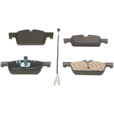 Bosch BP1448 Auto Bremsbeläge vorne -Qualität für leises Bremsen mit wenig Staub ECE-R90 zertifiziert kupferfrei 1 Set mit 4 Bremsbelägen Bosch BP1448 Auto Bremsbeläge vorne -Qualität für leises Bremsen mit wenig Staub ECE-R90 zertifiziert kupferfrei 1 Set mit 4 Bremsbelägen