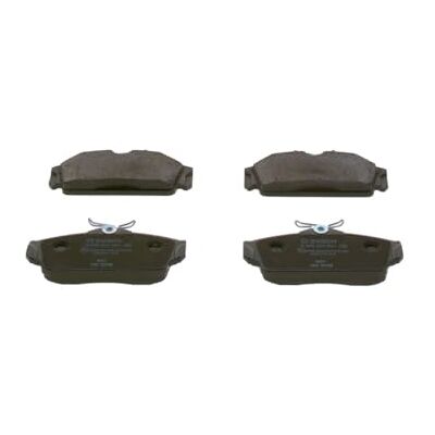 Bosch BP922 Auto Bremsbeläge vorne -Qualität für leises Bremsen mit wenig Staub ECE-R90 zertifiziert kupferfrei 1 Set mit 4 Bremsbelägen Bosch BP922 Auto Bremsbeläge vorne -Qualität für leises Bremsen mit wenig Staub ECE-R90 zertifiziert kupferfrei 1 Set mit 4 Bremsbelägen